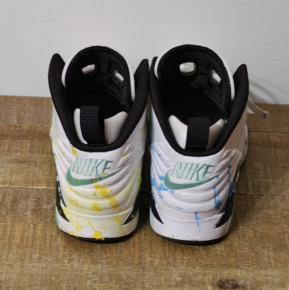 Custom Nike Jordan MVP 'Green Glow' Kid's Size 2Y - Picture 5 of 7